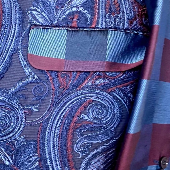 Robert graham Silk royal court coat jacket limited - Picture 7 of 12